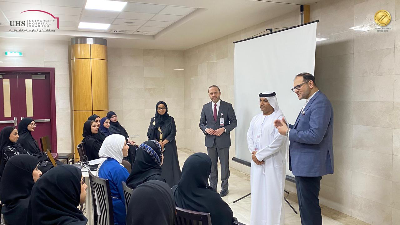 ⁠Visit of a Delegation from Health Sciences College at the UOS